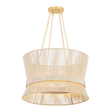 Hudson Valley Lighting Ocean Hill VINTAGE GOLD LEAF 24W x 15.5H Pendant