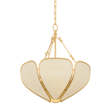 Hudson Valley Lighting Bayville VINTAGE GOLD LEAF 20W x 23.5H Pendant