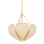Hudson Valley Lighting Bayville VINTAGE GOLD LEAF 20W x 23.5H Pendant