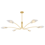 Hudson Valley Lighting Tenafly AGED BRASS 72W x 12.25H Chandelier