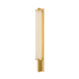 Hudson Valley Lighting Northfield AGED BRASS 2.75W x 23.5H Wall Sconce
