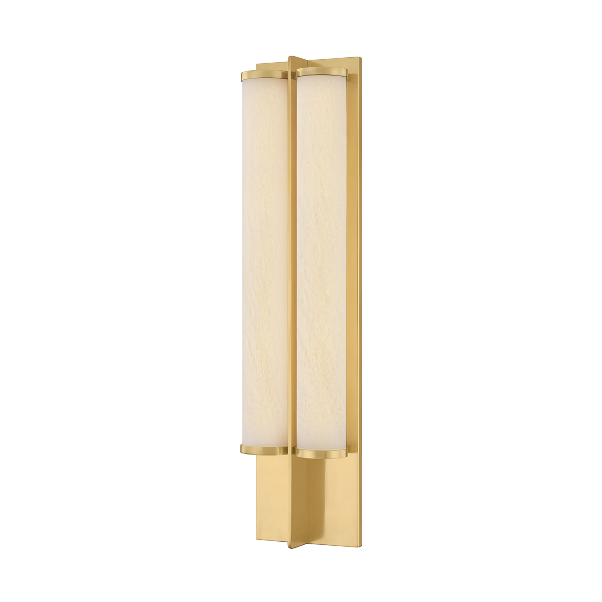 Hudson Valley Lighting Northfield AGED BRASS 5.5W x 23.5H Wall Sconce