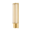 Hudson Valley Lighting Northfield AGED BRASS 5.5W x 23.5H Wall Sconce