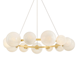 Hudson Valley Lighting Pacama AGED BRASS 55W x 9.5H Chandelier