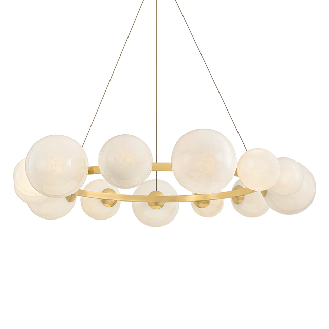 Hudson Valley Lighting Pacama AGED BRASS 55W x 9.5H Chandelier