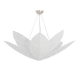 Corbett Lighting Azores WARM SILVER LEAF 40W x 13.25H Chandelier