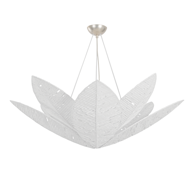 Corbett Lighting Azores WARM SILVER LEAF 40W x 13.25H Chandelier