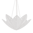Corbett Lighting Azores WARM SILVER LEAF 28W x 10.5H Chandelier