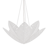 Corbett Lighting Azores WARM SILVER LEAF 28W x 10.5H Chandelier
