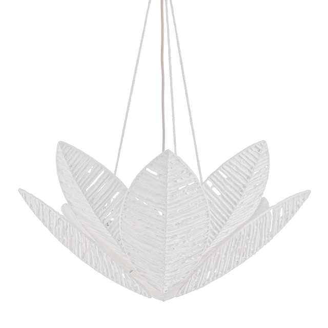 Corbett Lighting Azores WARM SILVER LEAF 28W x 10.5H Chandelier