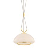Hudson Valley Lighting Baudette AGED BRASS 14.25W x 10.5H Pendant