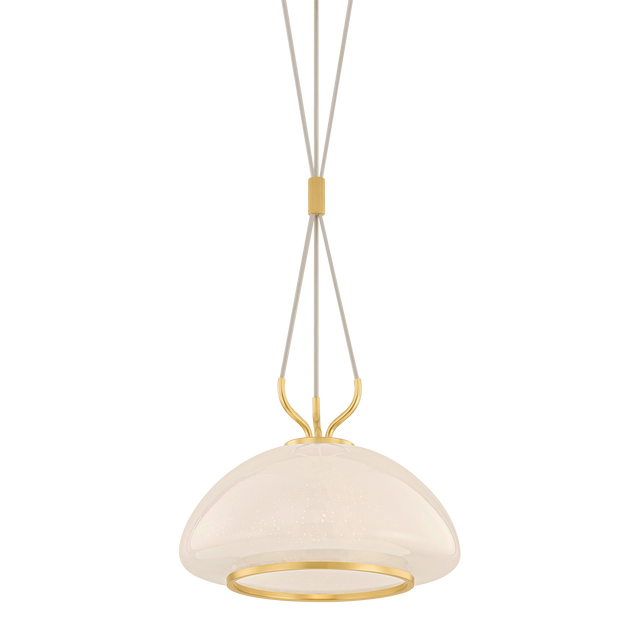 Hudson Valley Lighting Baudette AGED BRASS 14.25W x 10.5H Pendant
