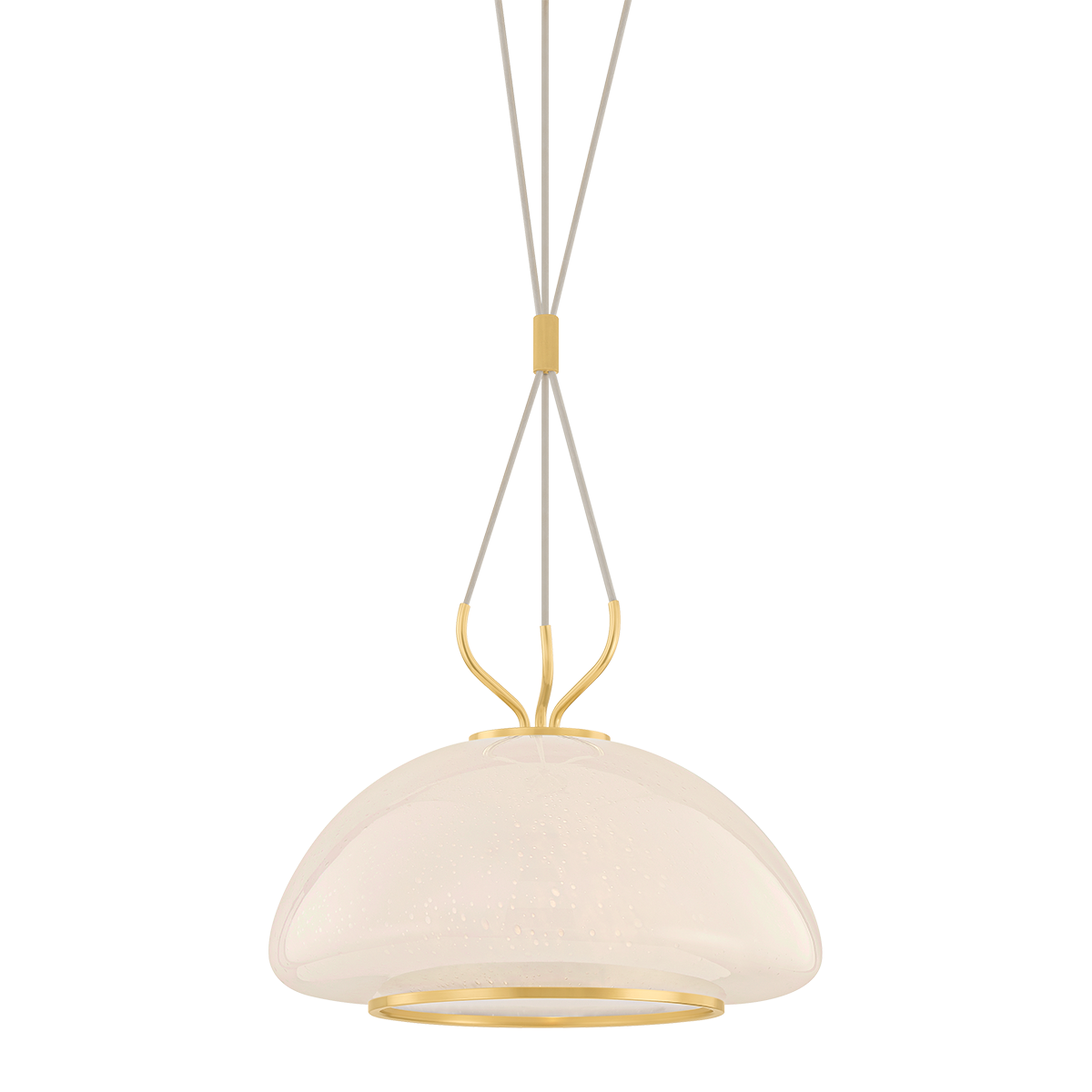 Hudson Valley Lighting Baudette AGED BRASS 18W x 13.5H Pendant
