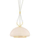 Hudson Valley Lighting Baudette AGED BRASS 18W x 13.5H Pendant