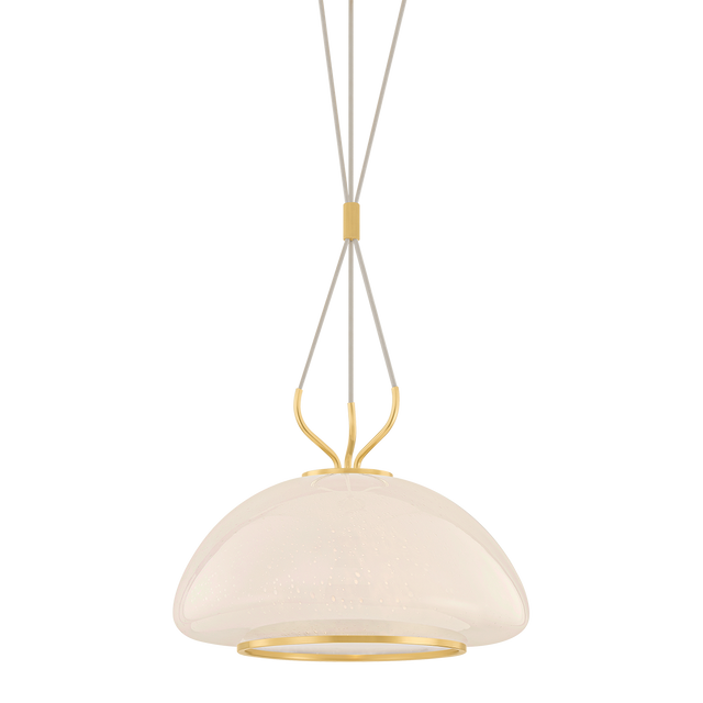 Hudson Valley Lighting Baudette AGED BRASS 18W x 13.5H Pendant
