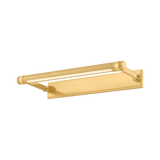Hudson Valley Lighting Duell AGED BRASS 18W x 2.75H Wall Sconce