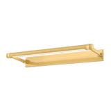 Hudson Valley Lighting Duell AGED BRASS 24W x 2.75H Wall Sconce