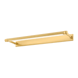 Hudson Valley Lighting Duell AGED BRASS 30W x 2.75H Wall Sconce