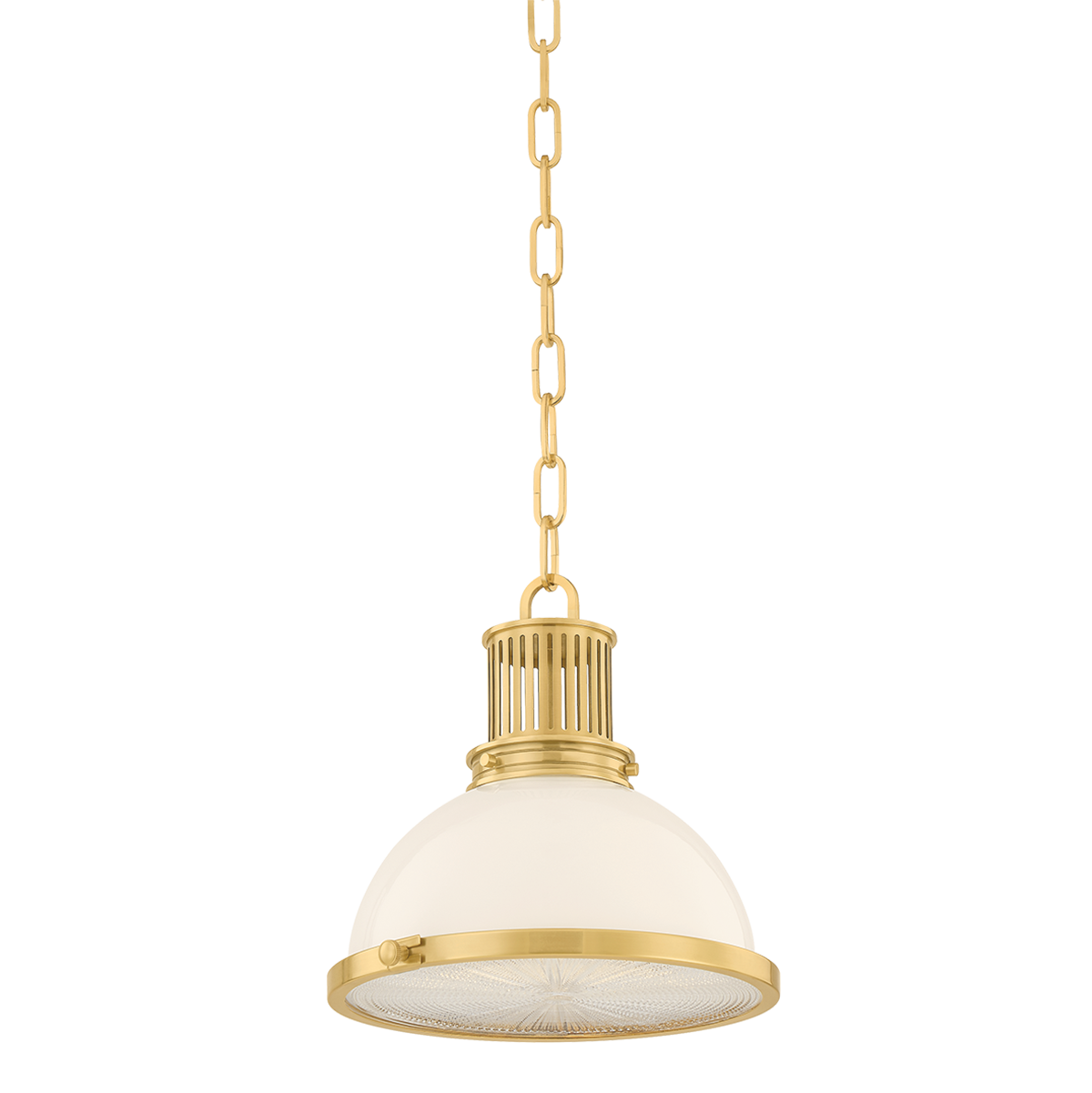 Hudson Valley Lighting Pinesbridge AGED BRASS 10.5W x 10.5H Pendant