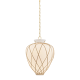 Hudson Valley Lighting Apple Valley AGED BRASS 17.25W x 23H Pendant