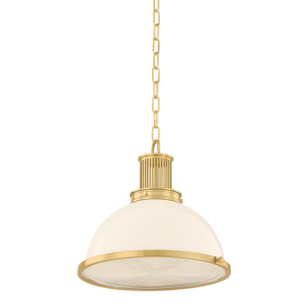 Hudson Valley Lighting Pinesbridge AGED BRASS 14.5W x 13.75H Pendant