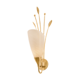 Hudson Valley Lighting Forest Glen VINTAGE GOLD LEAF 8.25W x 27.75H Wall Sconce