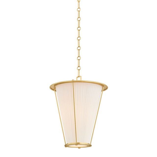 Hudson Valley Lighting Ellsworth AGED BRASS 15W x 18.75H Lantern