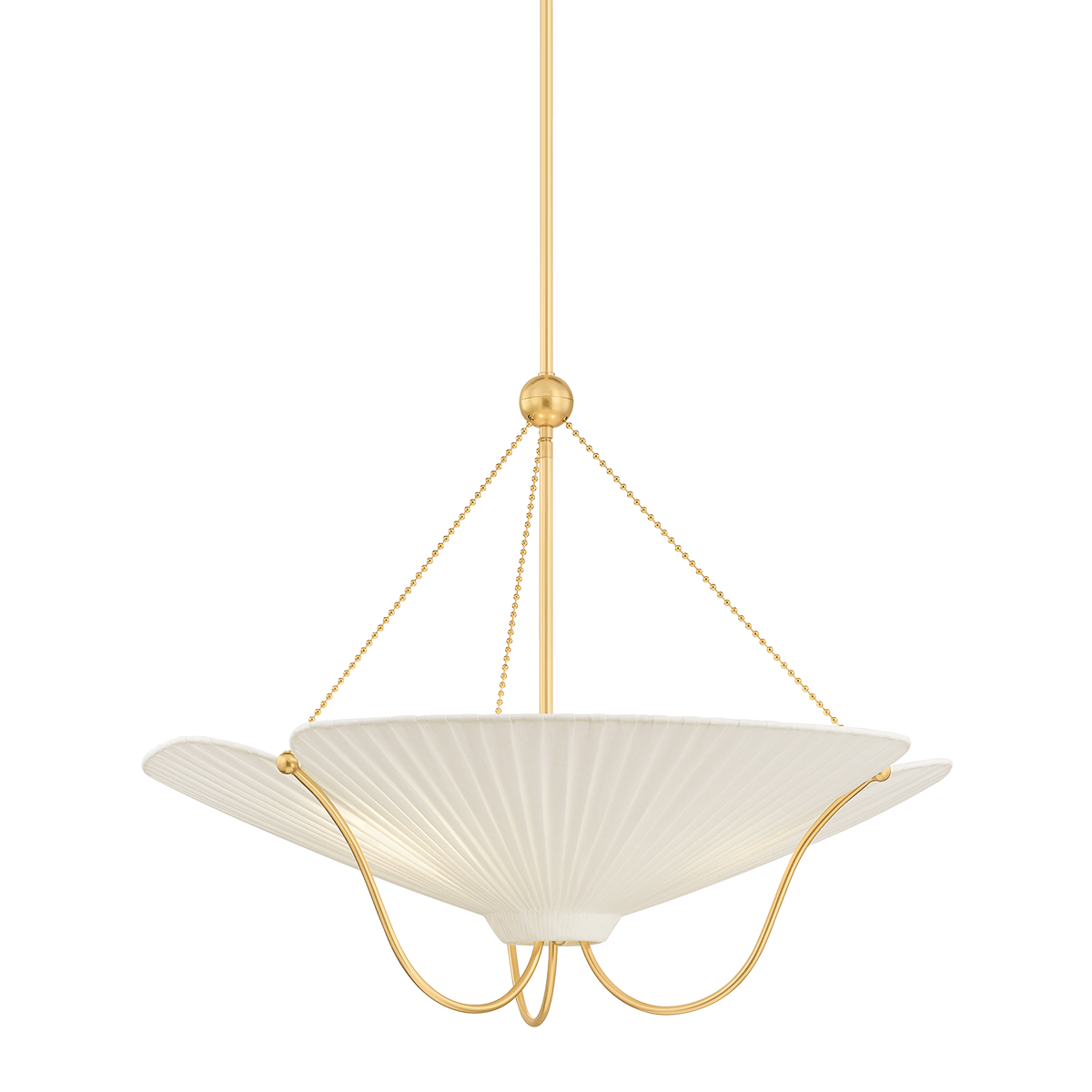 Hudson Valley Lighting Gerhard AGED BRASS 28W x 23.25H Pendant
