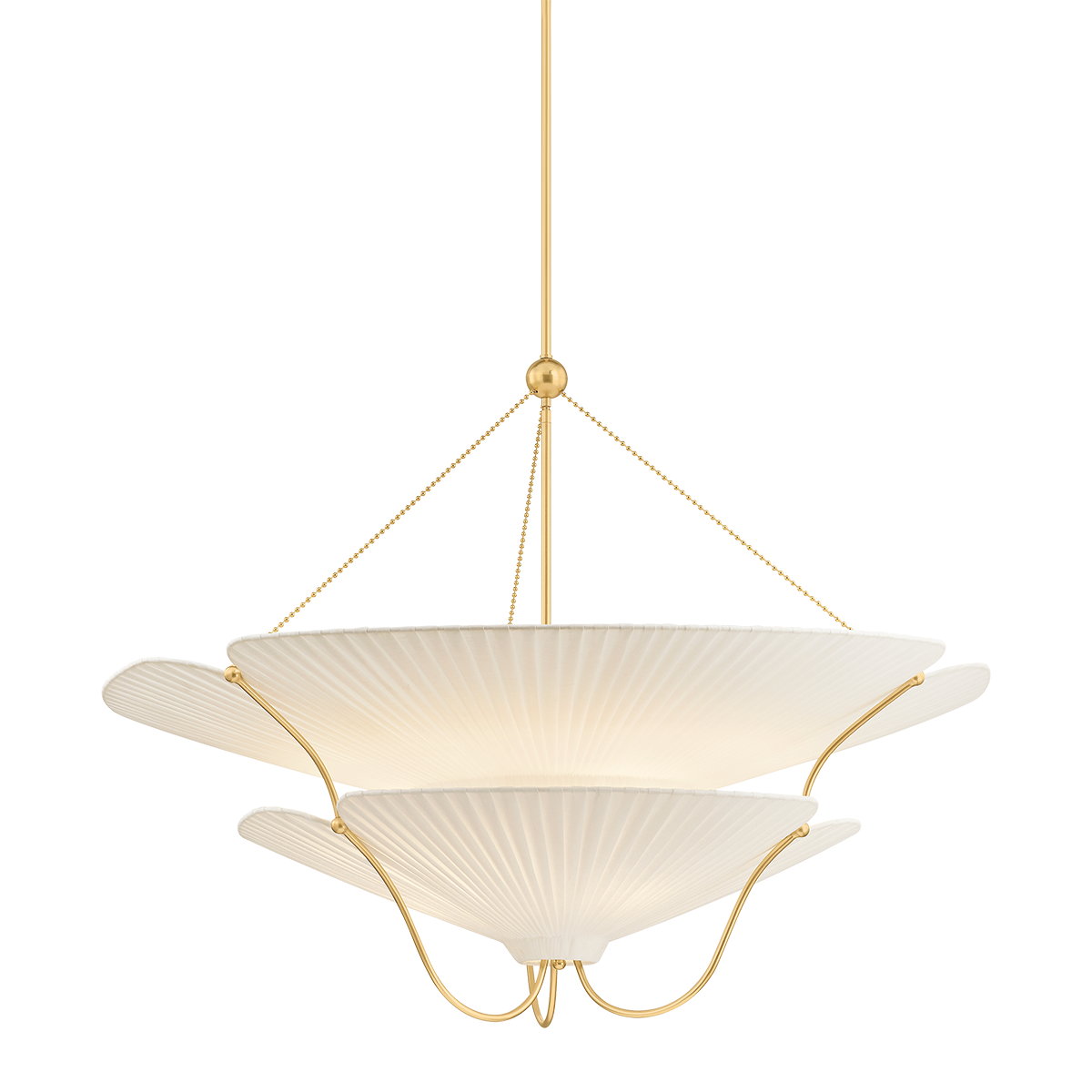Hudson Valley Lighting Gerhard AGED BRASS 40W x 31H Chandelier