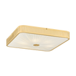 Hudson Valley Lighting Henri AGED BRASS 20.5W x 20.5L x 5H Semi-Flush Mount