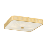Hudson Valley Lighting Henri AGED BRASS 20.5W x 20.5L x 5H Semi-Flush Mount
