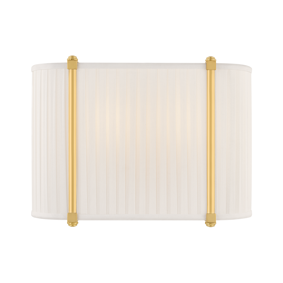 Hudson Valley Lighting Cornell AGED BRASS 12W x 8.75H Wall Sconce