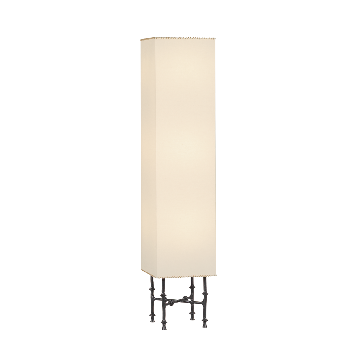 Hudson Valley Lighting Cy BLACK IRON 12W x 12L x 56.25H Floor Lamp