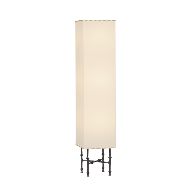 Hudson Valley Lighting Cy BLACK IRON 12W x 12L x 56.25H Floor Lamp