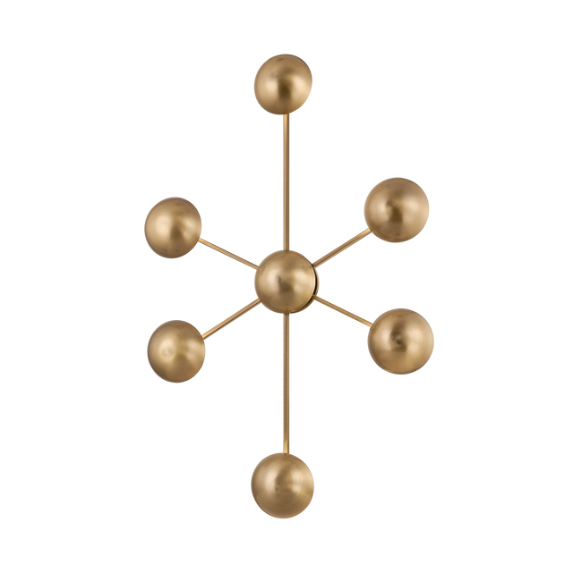 Troy Lighting Giovanni PATINA BRASS 24.5W x 3.75L x 34.75H Wall Sconce