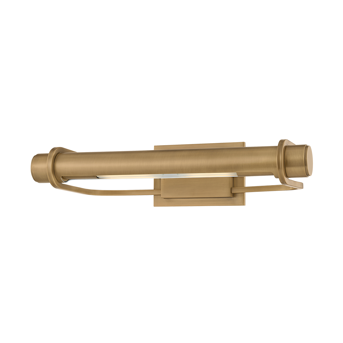 Troy Lighting Caspian PATINA BRASS 18.25W x 7.75L x 4.25H Wall Sconce