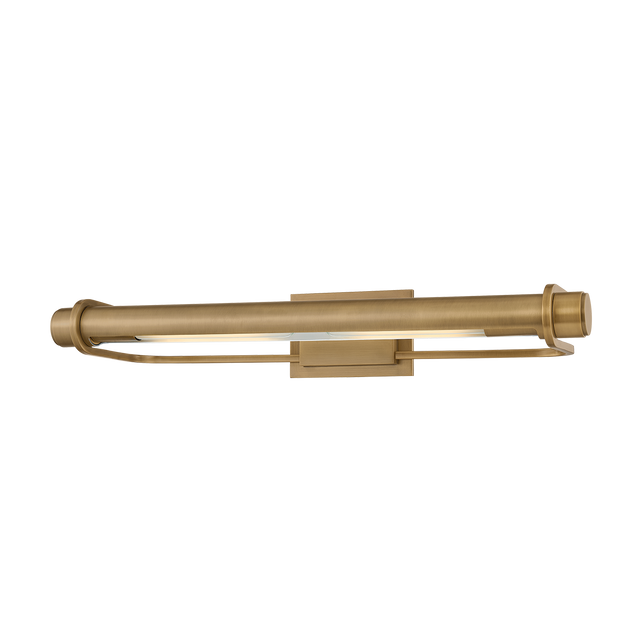 Troy Lighting Caspian PATINA BRASS 26W x 7.75L x 4.25H Wall Sconce
