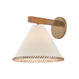Troy Lighting Stoney PATINA BRASS 10.25W x 9.25H Wall Sconce