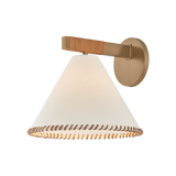 Troy Lighting Stoney PATINA BRASS 10.25W x 9.25H Wall Sconce