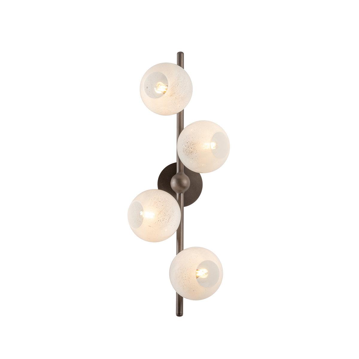 Troy Lighting Sonny BRONZE LEAF 10.25W x 28H Wall Sconce