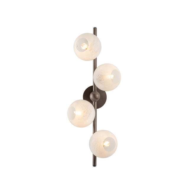 Troy Lighting Sonny BRONZE LEAF 10.25W x 28H Wall Sconce