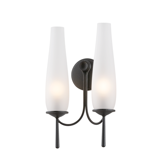 Troy Lighting Legacy FORGED IRON 10.75W x 17.5H Wall Sconce