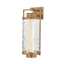 Troy Lighting Haddock PATINA BRASS 9.5W x 22.5H Wall Sconce