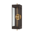 Troy Lighting Garvey TEXTURED BRONZE 8W x 27H Wall Sconce