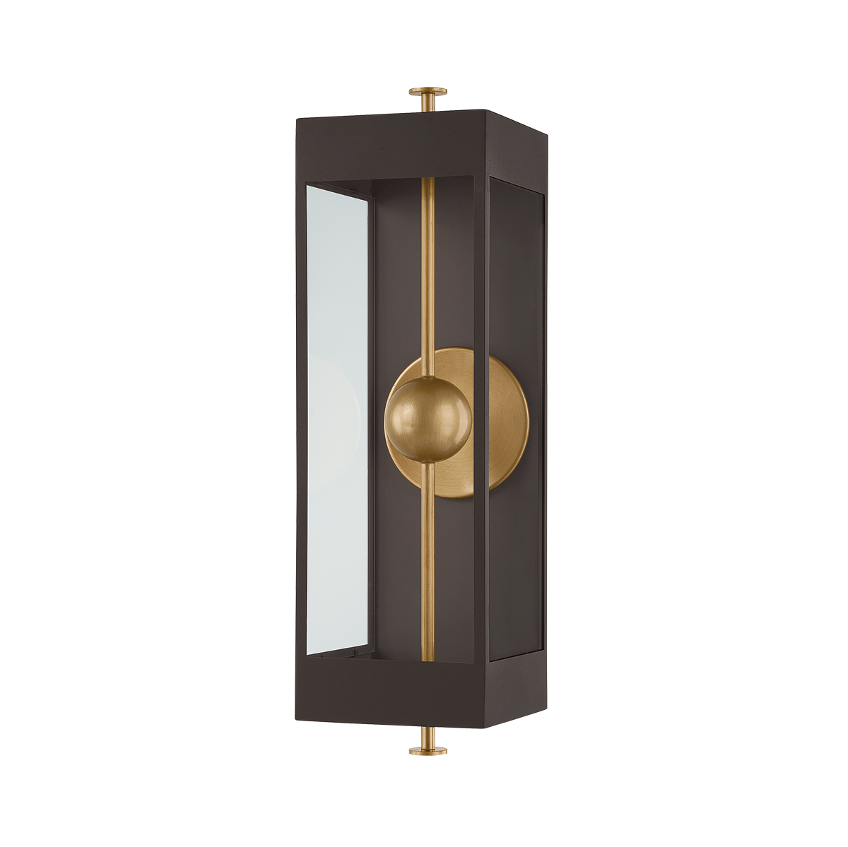 Troy Lighting Garvey TEXTURED BRONZE 8W x 27H Wall Sconce