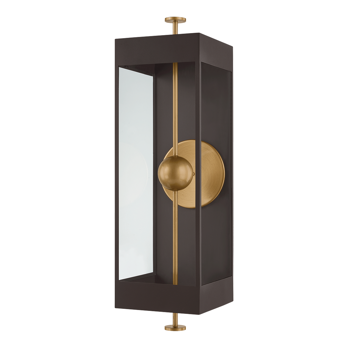 Troy Lighting Garvey TEXTURED BRONZE 10W x 34.25H Wall Sconce