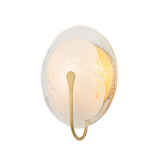 Troy Lighting Valley VINTAGE GOLD LEAF 9.25W x 12.25H Wall Sconce