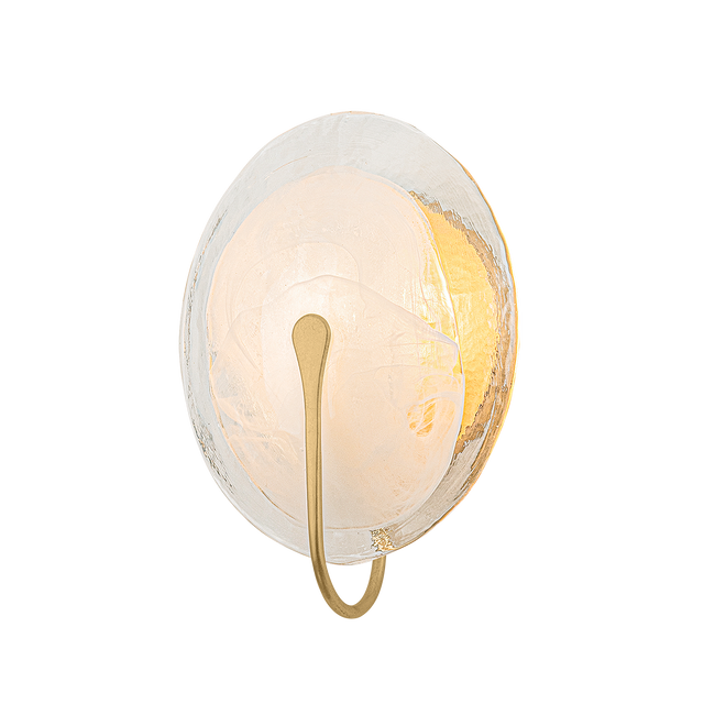 Troy Lighting Valley VINTAGE GOLD LEAF 9.25W x 12.25H Wall Sconce