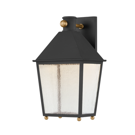 Troy Lighting Gladden TEXTURE BLACK 8.75W x 15.5H Wall Sconce