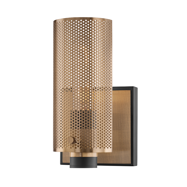 Troy Lighting Pilsen SOFT OFF BLACK 5W x 8.5H Wall Sconce